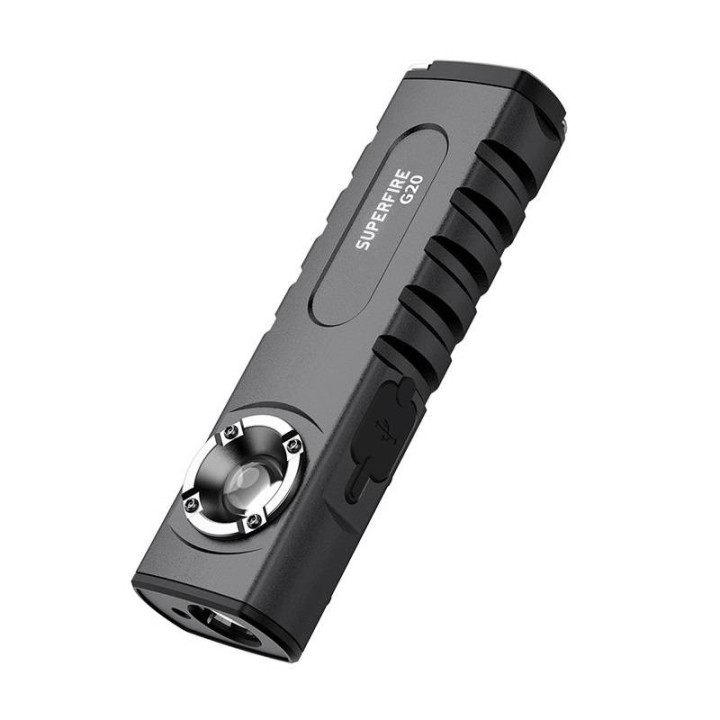 Daugiafunkcis žibintuvėlis SuperFire G20, 470lm, USB