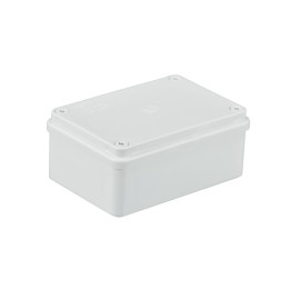 S-BOX laatikko pinta-asennus IP65 120x 80 x 50mm valkoinen