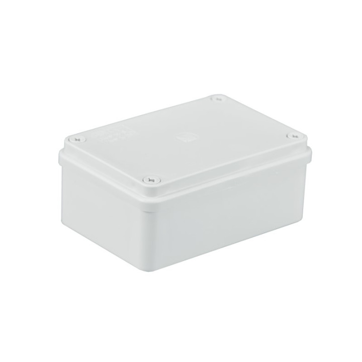 S-BOX dėžutės paviršiaus montavimas IP65 120x 80 x50mm balta