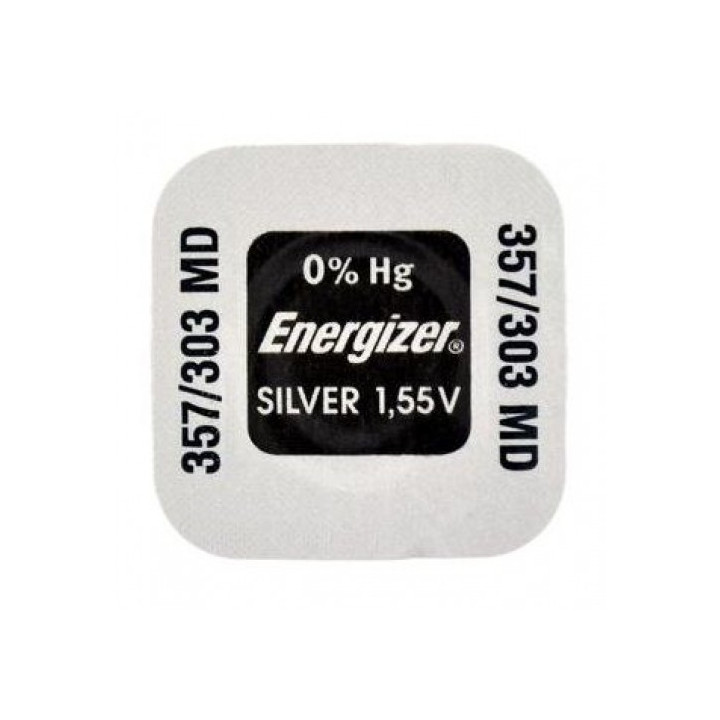 Energizer 357 303 SR1154SW SR1154W SR44 SR44SW 1,55 В 150 мАч Батарея для часов из оксида серебра