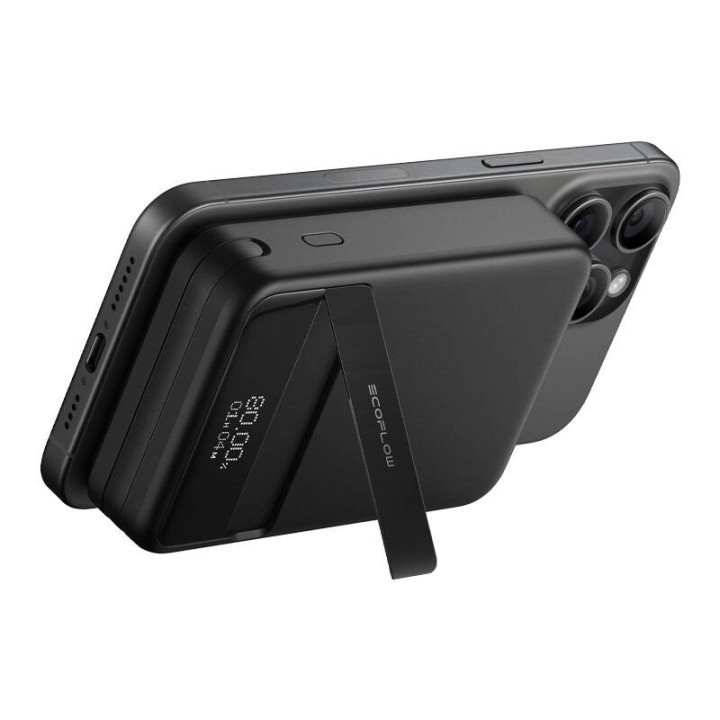 EcoFlow RAPID magnētiskā jaudas banka, 10000mAh, (melna).
