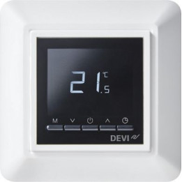 DEVIreg™ Opti +5...+45°C grīdas+telpas sensors 13 A balta krāsā 4 pamata programmas