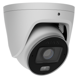 AJAXCCTV AJ-TURRETCAM-5-HLVF-W 5MP torņa IP kamera ar 2.8-12mm varifokālo objektīvu, 60m IR, dubulto apgaismojumu, PoE