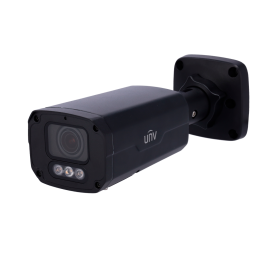 UNIVIEW PRIME UV-IPC2326SB-ADZKM-DL-I1-BLACK 6 MP Outdoor Bullet IP -kamera Wi-Fi-yhteydellä, PoE, kaksoisvalaistus, 60 m IR, va