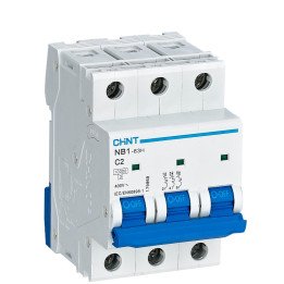 CHINT CFS000 3-fāžu 13A B tipa automātslēdzis 6kA