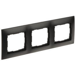 KONTAKT Simon DR3/49-SIMON54 Premium 3-vietu rāmis Simon 54 sērijai, balts