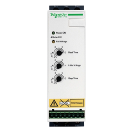 Schneider Electric ATS01 soft starter, 3-phase, 380/415 VAC 50/60Hz 11 kW 22A IP20
