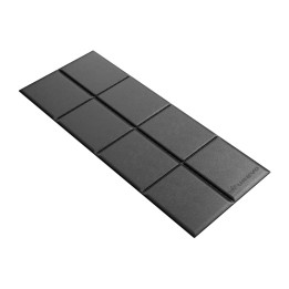 Urevo kuntolaitematto, 160 cm x 65 cm (musta)