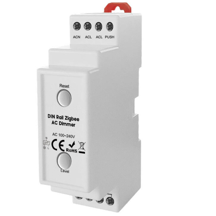 DIN RAIL DIMMER LED-VALOT GL RF -SARJA 2,4 GHz ZIGBEE HUE TUYA