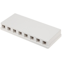 FX8-MULTI Keystone Jack RJ45 White