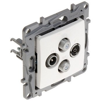 FINAL SOCKET LE-764566 R-TV + 2xSAT Niloe LEGRAND