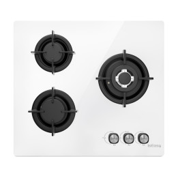 ISEASY MGBG-603 gaasipliit, 3 põletit (valge)