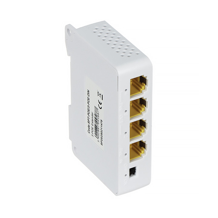 DELTA NETWORK SPT-POE/3-POE-DIN PoE pagarinātājs 4 porti