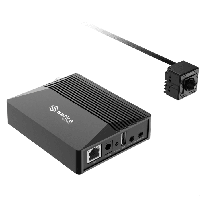 SAFIRE SMART SF-IPPHOLE025A-2I1 Умный релейный модуль с Wi-Fi, PoE и распознаванием лиц – для помещений, белый