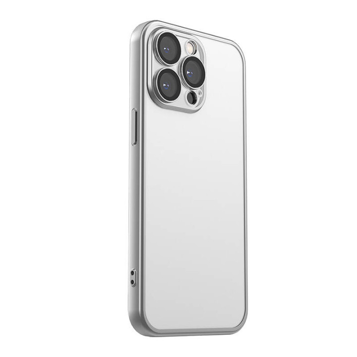 Aizsargājošs telefona maciņš Joyroom JR-15Q2 priekš iPhone 15 Pro (matēts pelēks)