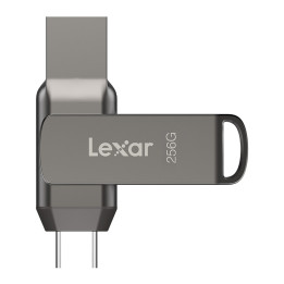 Pendrive Lexar Dual Type-C ja Type-A USB 3.1 256GB