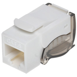 Keystone Jack FX-RJ45-63*P100 White