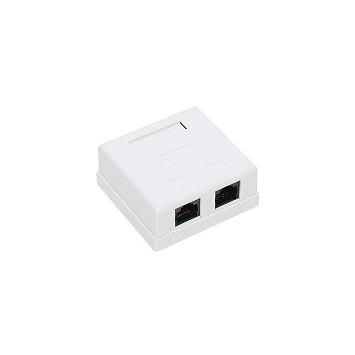 RJ45-2G2 Dual RJ45 Keystone Jack