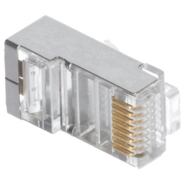 Shielded RJ45 Keystone Jack Cat5e - RJ45/EKRAN*P10