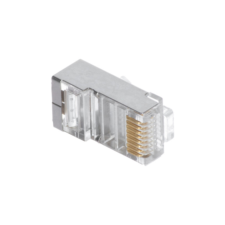 Shielded RJ45 Keystone Jack Cat5e - RJ45/EKRAN*P10