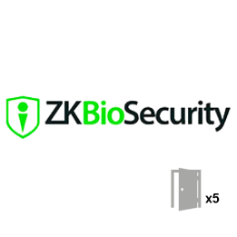 ZKTECO ZKBIOSECURITY-5D Biometric Access Control Terminal with Fingerprint, Face, Palm, RFID & PIN