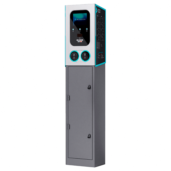 RAEDIAN RD-GEMINI-22-M1-P2+RD-GEMINI-POLE Älykäs Wi-Fi/BLE-pienivirtakatkaisin alumiinikotelolla