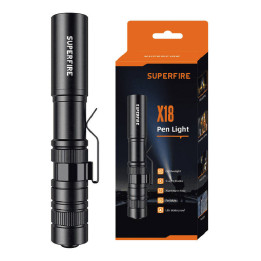 Žibintuvėlis Superfire X18, 55 lm, 5 W, 5 režimai, 38 m