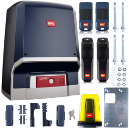 BFT Ares Ultra BT B1000 Sliding gate kit 24V magnetic limit switches 1000kg IP44 12m/min