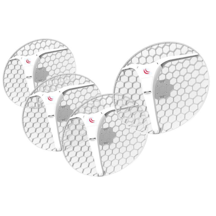 MikroTik LHG XL 5 ac 4pack 5 ar 27dBi 5GHz antennu (RBLHGG-5ACD-XL4PACK)