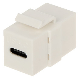 FX-USB-C Keystone Jack USB-C Connector White