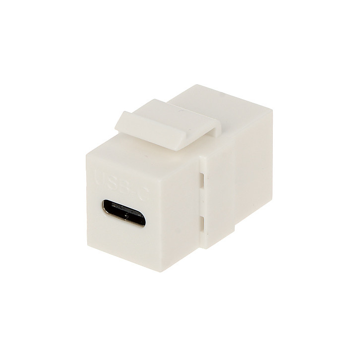 FX-USB-C Keystone Jack USB-C Connector White