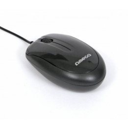 Omega optiskā pele OM07V ar USB kabeli (melna)
