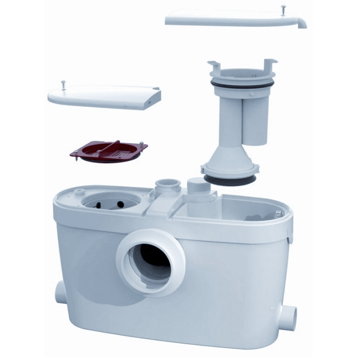 SFA Saniaccess 3 macerator pump for a toilet and complete bathroom