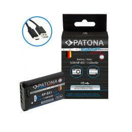 Battery Sony NP-BX1 1120mAh Li-Ion Platinum USB-C charging