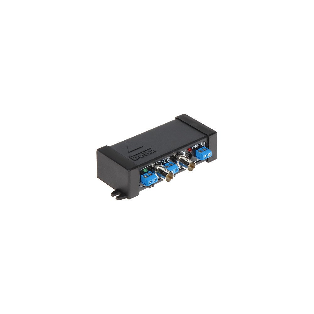 REPEATER VHD-15 AHD, HD-CVI, HD-TVI SIGNAALIvoimendi DELTA