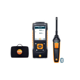 Mitruma un IAQ mērīšanas komplekts Testo 440 ar mitruma temperatūras Bluetooth zondi
