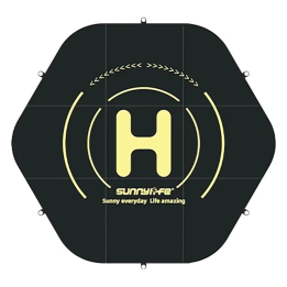 Laskeutumisalusta droneille Sunnylife 110cm kuusikulmio - Kaksipuolinen (TJP10)
