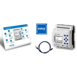 EasyE4 EASY-BOX-E4-UC1 aloitussarja STARTERKIT UC -ohjain + EasySoft7 + automaation ohjelmointi- ja testikaapeli