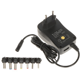 3-12V/2A/BL USB Power Supply 5V/12V 2A