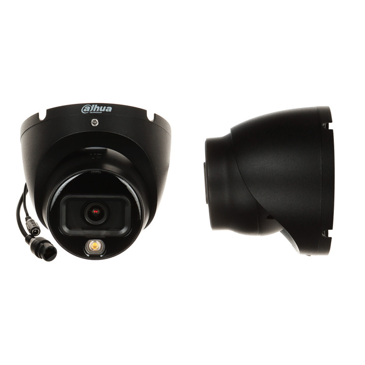 DAHUA IPC-HDW1639T-A-IL-0280B-S6-BLACK 6MP IP Camera Smart Dual Light 2.8mm PoE Black
