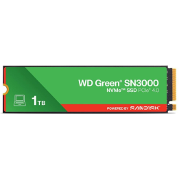 WD Green SN3000 SSD M.2 PCIe 1TB WDS100T4G0E