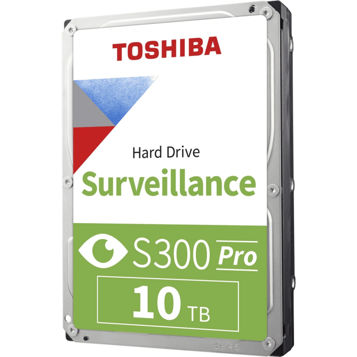 Toshiba S300 Pro 10TB MD10ADA10TV stebėjimo HDD