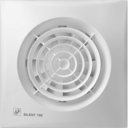 Gaisa ventilatori SILENT-100 CRZ (220-240V 50) RE ar laika releju, gultņu motors, vārstu