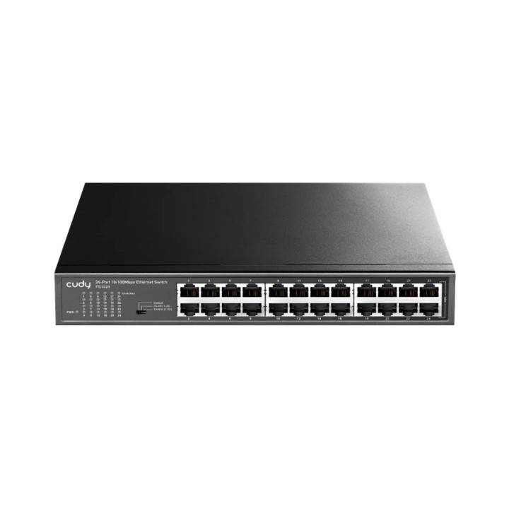 CUDY FS1024 24-портовый неуправляемый коммутатор 10/100Mbps