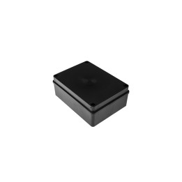 S-BOX laatikko pinta-asennus IP65 190x140x70mm musta UV