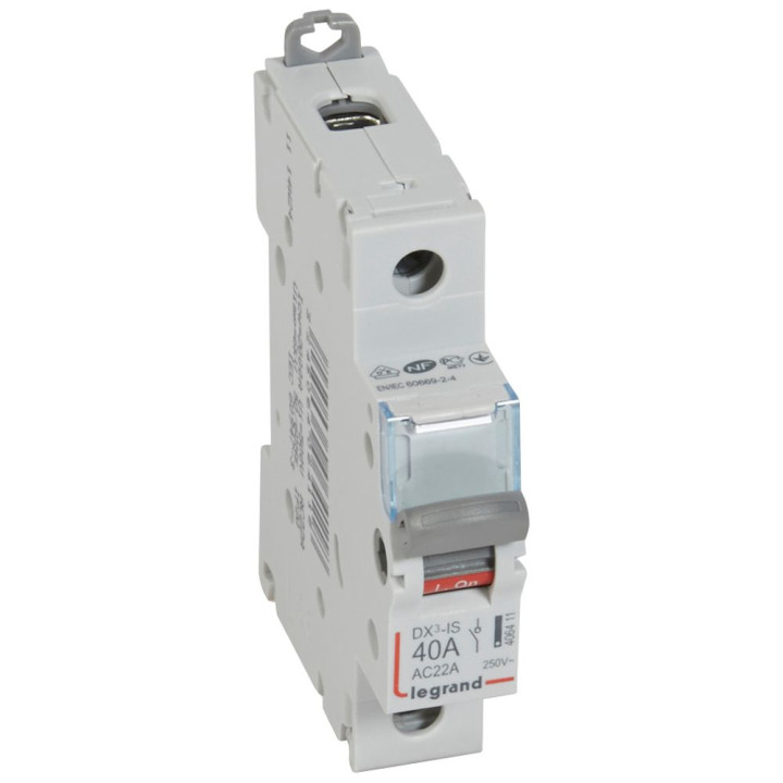 Erotuskytkin - 1P - 250 V~ - 40 A