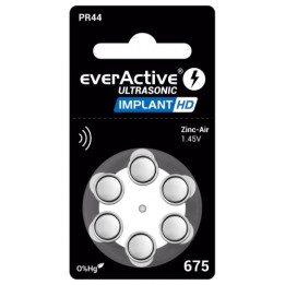 everActive Ultrasonic IMPLANT HD 675 PR44 1,45 V sinkki-ilmakuulolaiteparistot