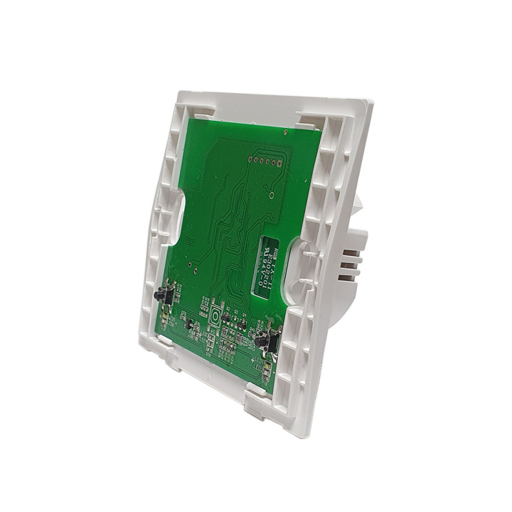 SmartWise B2LN-ZB-NFP 2 dalių Zigbee 3.0 išmanusis sieninis jungiklis su fiziniais mygtukais (be priekinio skydelio)
