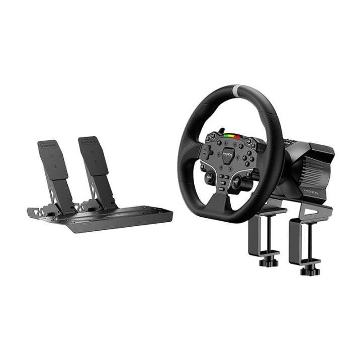 Игровой набор - база R3 + руль ES + педали SRP-Lite + зажимы Moza Racing R3 RS074 (ПК)