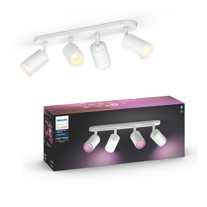 Philips Hue Fugato plate/spiral white 4x5.7W